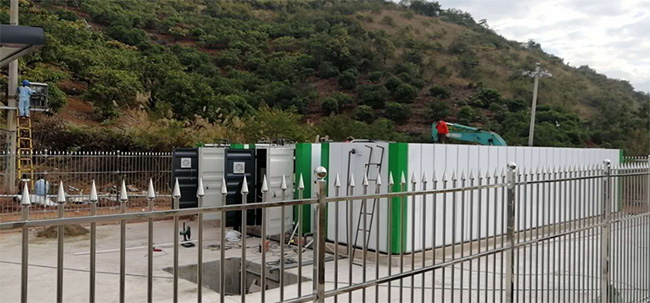 茂名集装箱一体化污水处理设备使用现场